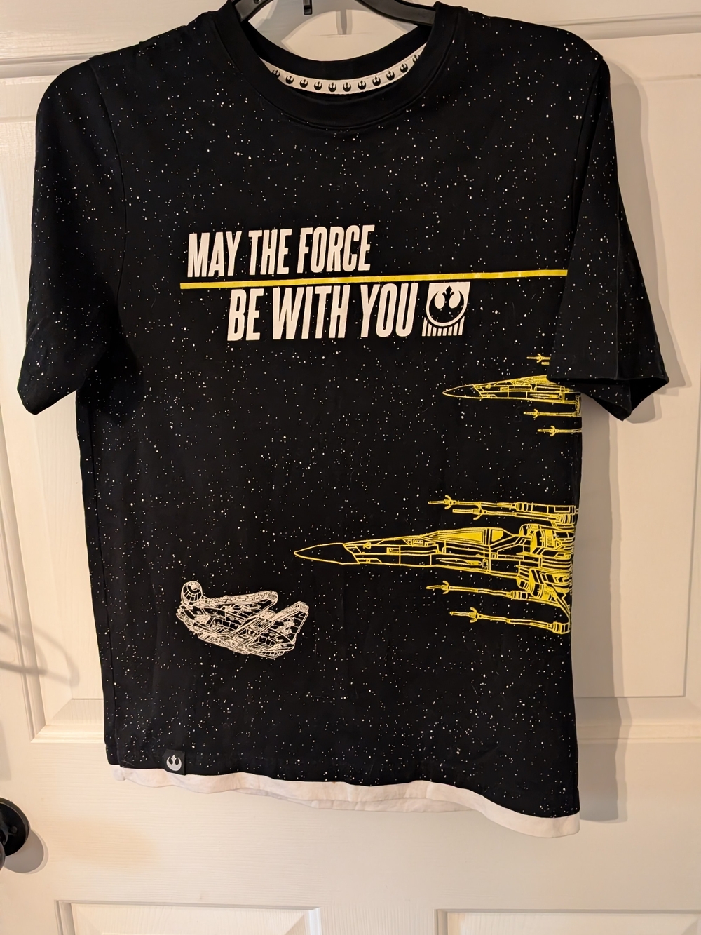 Star Wars “May The Force Be With You” Shirt Kids Sz XXL 18